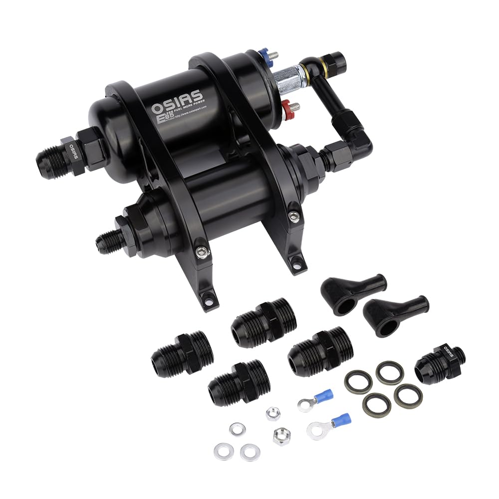 300LPH External Fuel Pump Kit with Bracket, AN8 Filter, for GM, Ford, Suzuki, Honda, Toyota, Nissan, Daihatsu, Isuzu 044 0580254044…