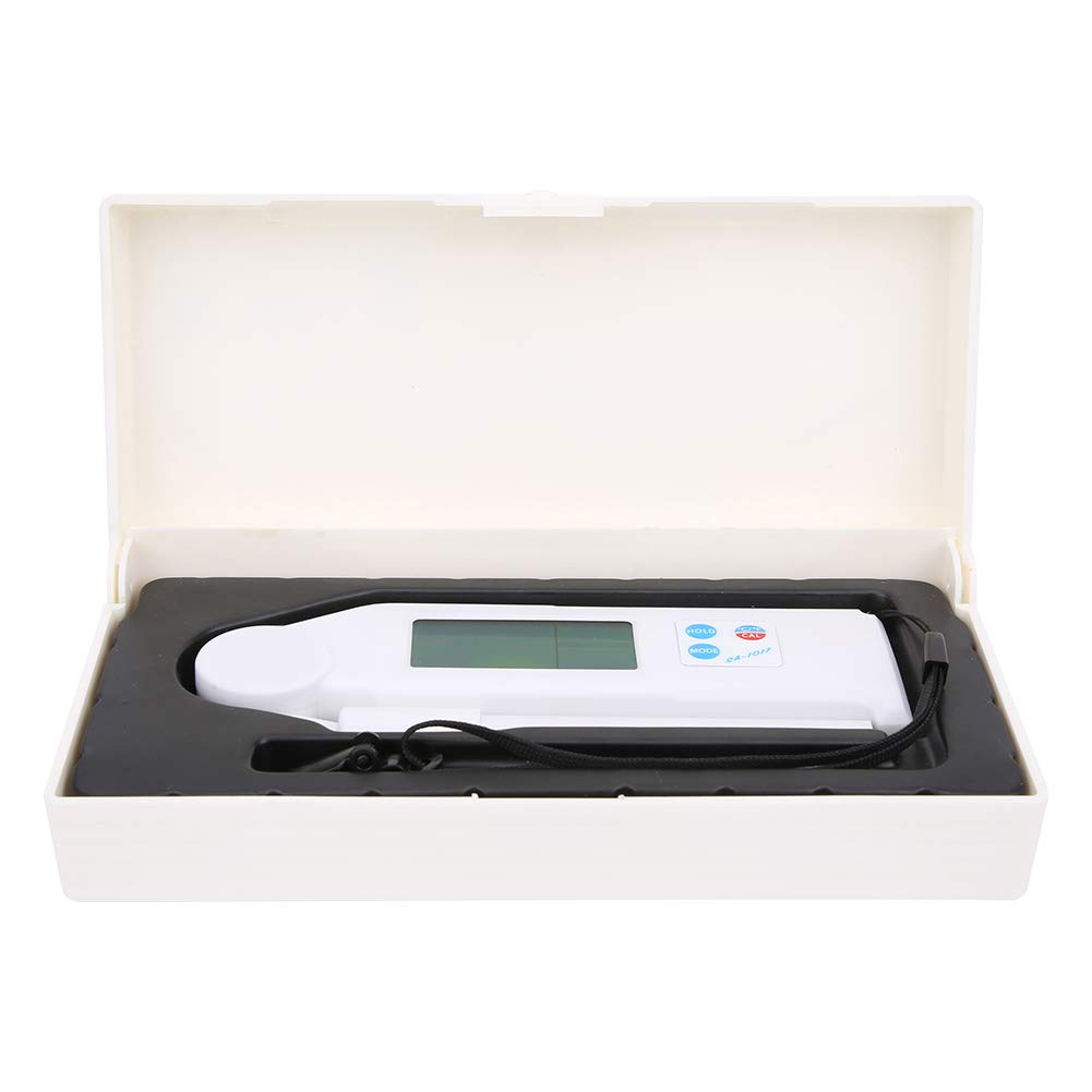 Marhynchus Miernik Zasolenia Przenośny Tester ABS z Wyświetlaczem LCD Składana Konstrukcja 0 do 42 Ppt i 32 do 122°F Tester Ciężaru Właściwego z Szybkim Odczytem dla Użytkowników Akwariów
