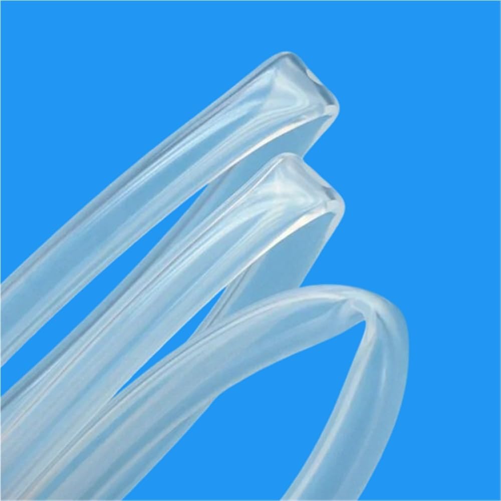 Tubo flessibile in gomma Tubo flessibile in silicone trasparente da 1/5/10 m, tubo in, diametro interno 0,5-12 mm, 1 pezz0(10M*8MM*12MM)