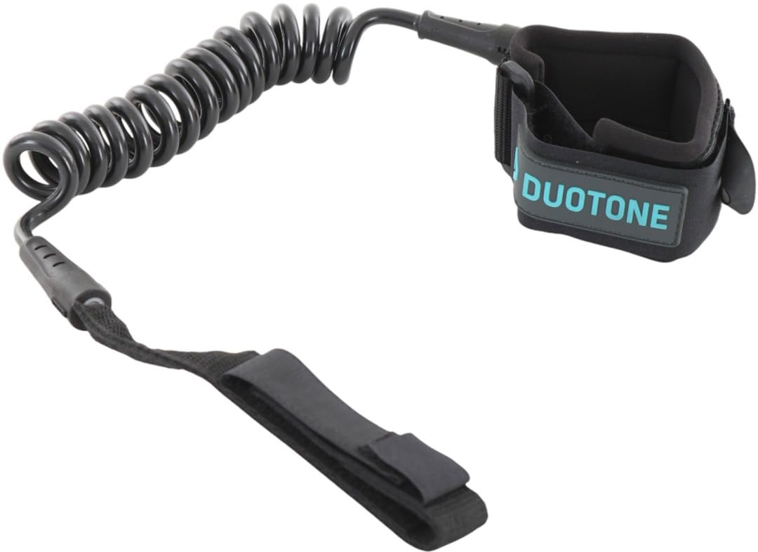 DUOTONE Wrist Coiled Leash 2025 Black