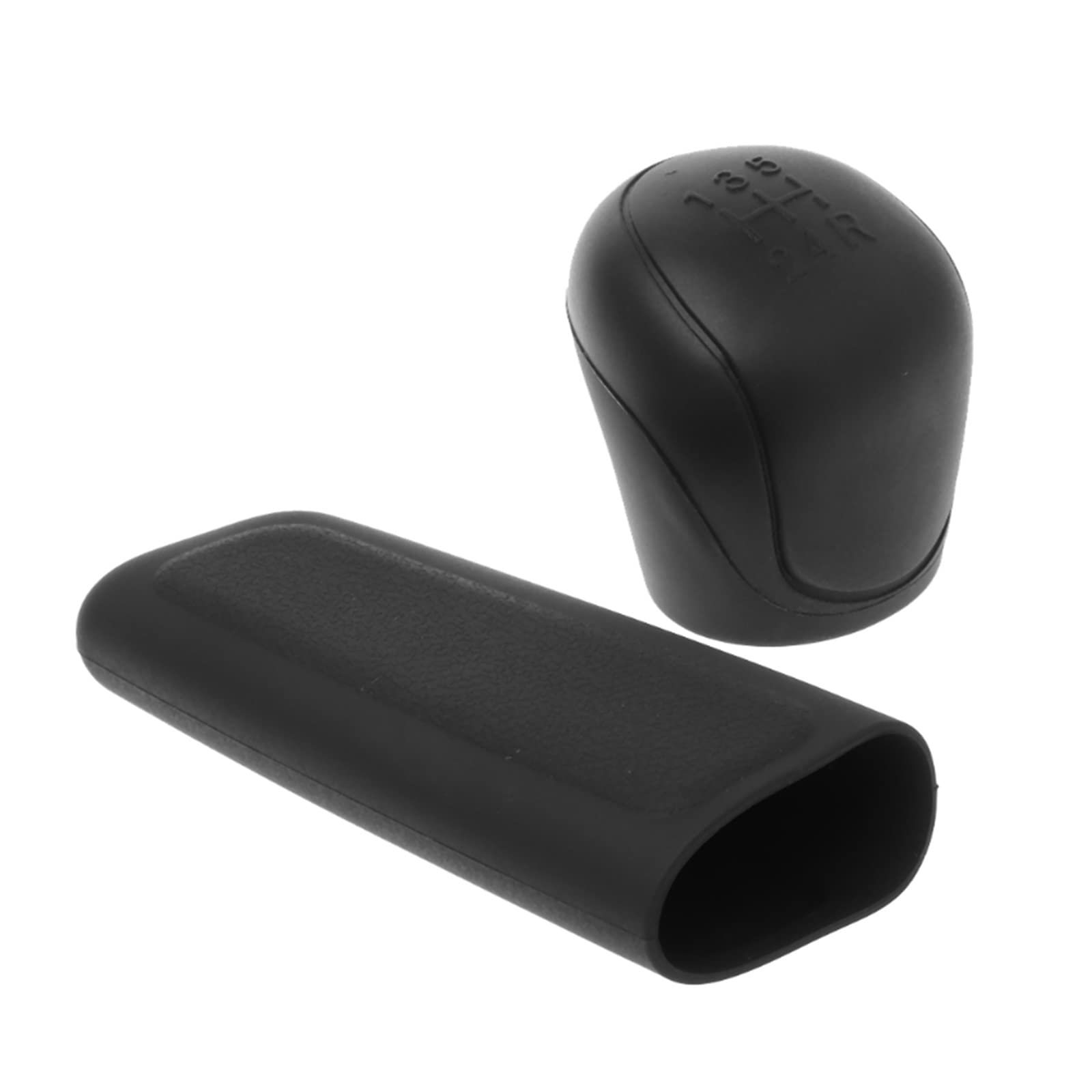 RJSQAQE Universale Silicone Cambio Testa Pomello Del Cambio Copertura Freno A Mano Freno A Mano Copertura Della Manicotto Custodia Auto
