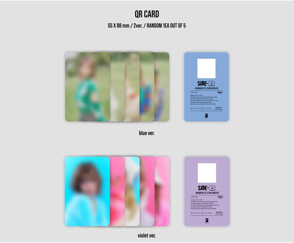 [Exclusive POB Event] Billlie 1st Single [side-B : memoirs of echo unseen] (2 ver. Set)