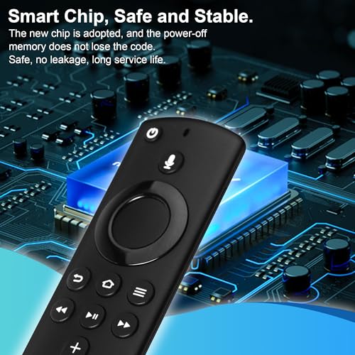 Image of TV Remote Control Compatible with Smart Fire Smart TV Stick Lite - Replacement Firestick for Stick 4K /Stick(2nd Gen) /Cube with Voice Control, Not for Hisense /TCL Smart TV