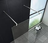 freistehende Duschwand 120 x 200 cm - 2