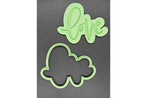 Love Script Cookie Cutter & Stamp Set