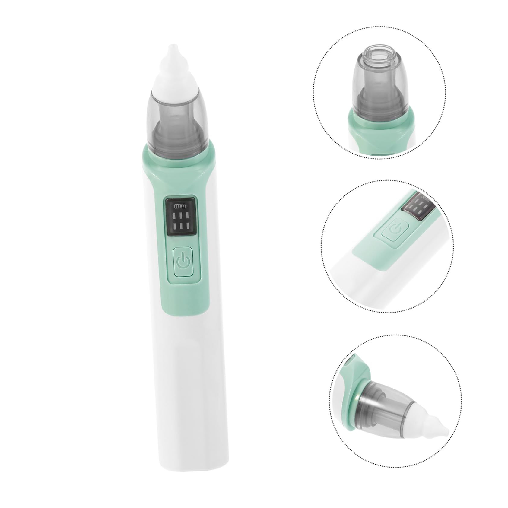 Aspirador Eléctrico para Bebés Verde, Limpiador Compacto