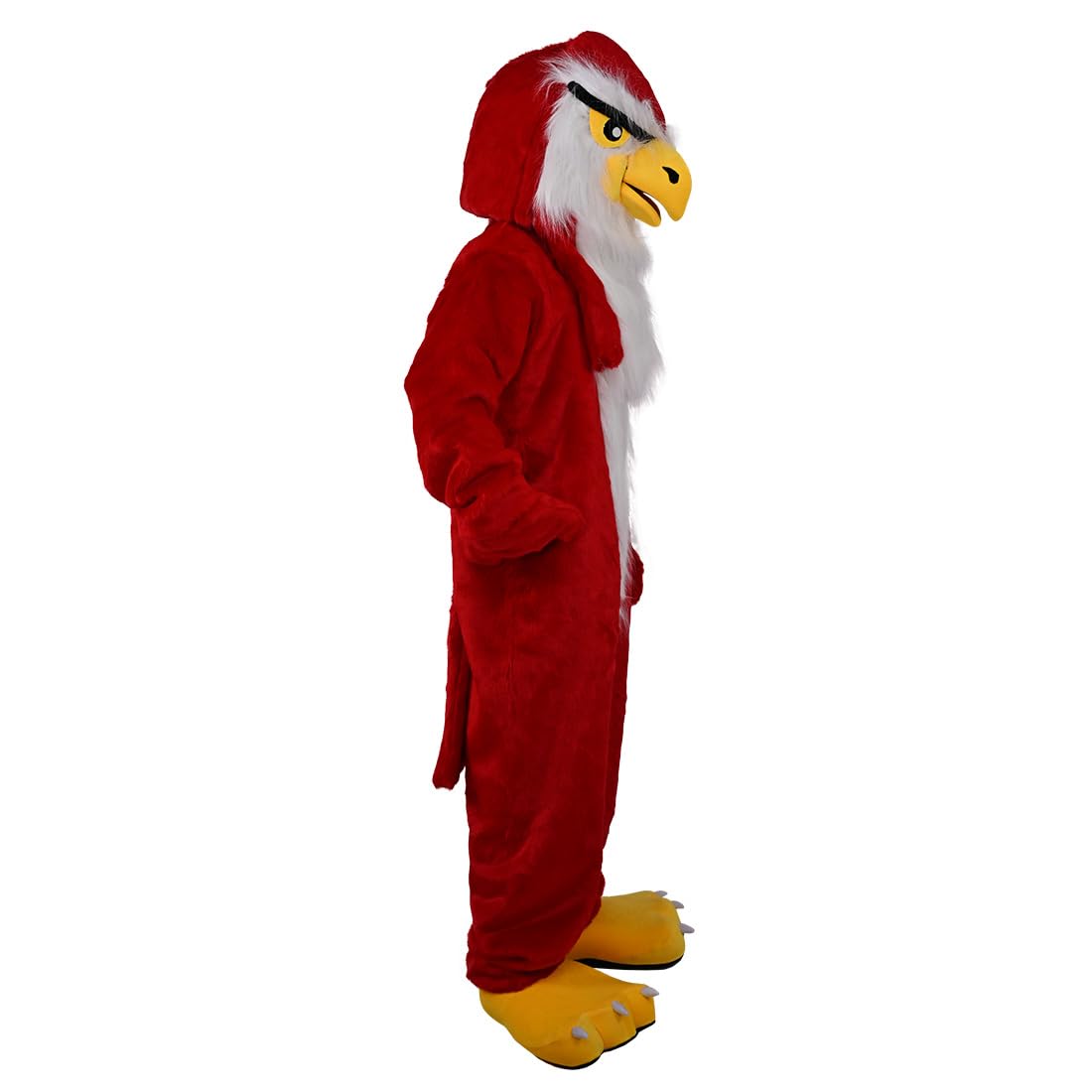 Red Eagle Mascot Costume Fancy Dress Cartoon Outfit