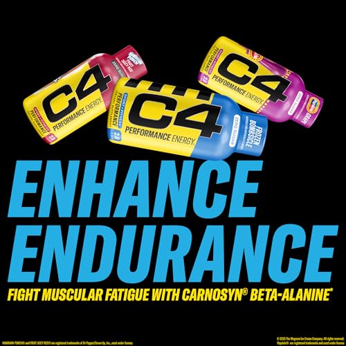 C4 Performance Energy Shot 2oz 12pk - Frozen Bomb - image 5