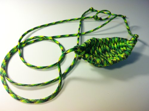 Paracord Shepherd Sling (Old-Fashioned Slingshot) Handmade by David The Shepherd (Dragonfly)