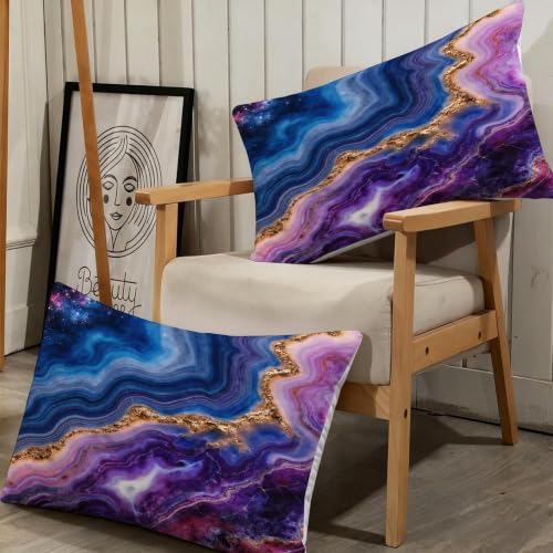 Housse de couette soyeuse 220x240 violette qui ne décolore pas - 5
