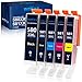 Price comparison product image 5-Pack Insmax PGI-580XXL CLI-581XXL Compatible Ink Cartridges for Canon 580 581 Ink Cartridges for Canon TR8550 TR7550 TS8150 TS6150 TS9150 TS6151 TS8250 TS8251 TS6250 TS9550 TS705 TS8151