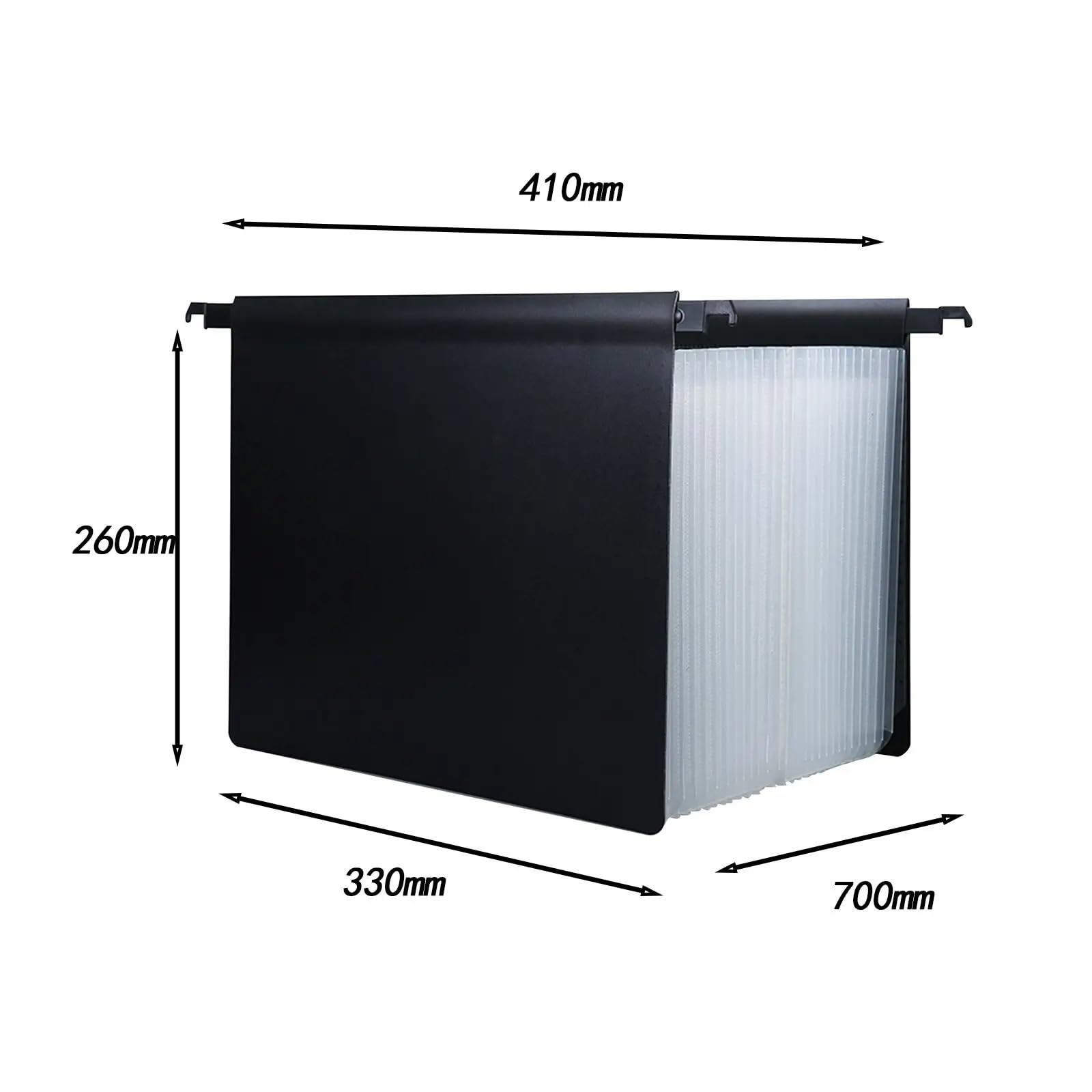Carpeta Acordeon Carpeta de archivos colgante expandible con 25 bolsillos