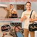 AV Steel 15 Inch Tool Bag with 16 Pockets Foldable Close Top Wide Mouth Tool Bag Organizer with Handle & Padded Adjustable Strap, Heavy Duty, Waterproof