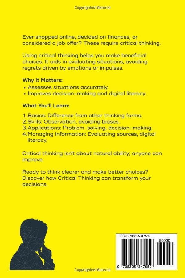 Critical Thinking: A Comprehensive Beginner's Guide to Rational Analysis & Creative Problem Solving - Image 2