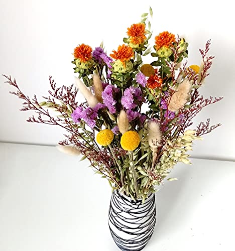 Ramo de flores secas otoño decorativo natural miniatura 4