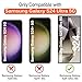 ivoler 3-in-1 Case for Samsung Galaxy S24 Ultra 5G 6.8” with 2 Pack Tempered Glass Screen Protector[Full Coverage], [Military Grade Protection] Slim Phone Bumper Cover Clear [Non-Yellowing]