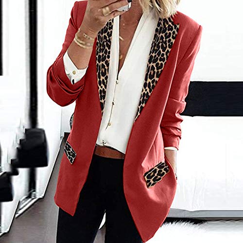 Chaquetas De Mujer Elegantes White Jackets For Women Velvet Blazers For Women Lapel Leopard Laple-Blazer Cape Dresses,Womens Blazers Casual #TOP1