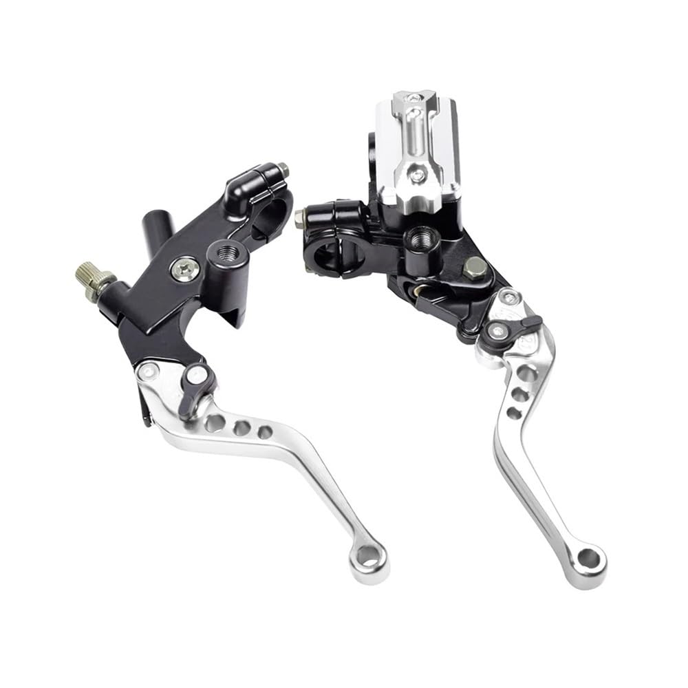 Dagmara Silver 22Mm Hydraulic Clutch Lever Adjustment Brake Handle Universal Motorcycle Master Cylinder For Motorbike