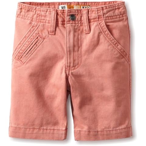 Lee Little Boys' Orange Dungarees Shorts Cover