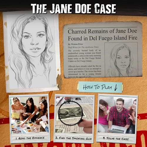 Unsolved Case Files | Doe, Jane - Juego de misterio asesinato miniatura 3
