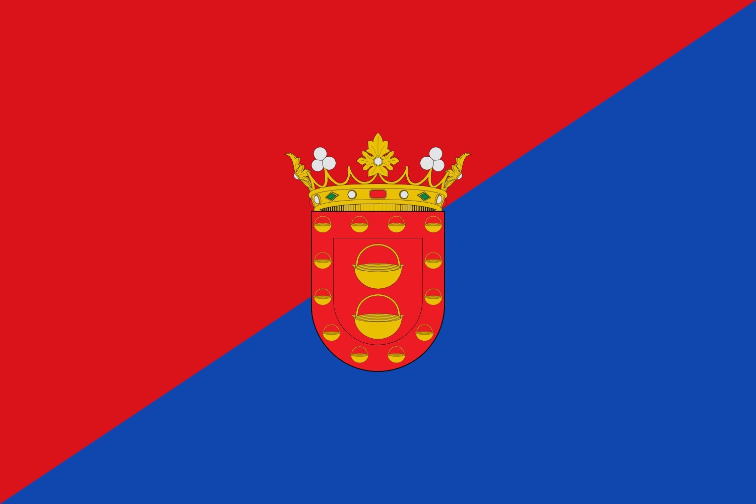 Drapeau Lanzarote Espagne grand format 3x5 pieds pour intérieur
