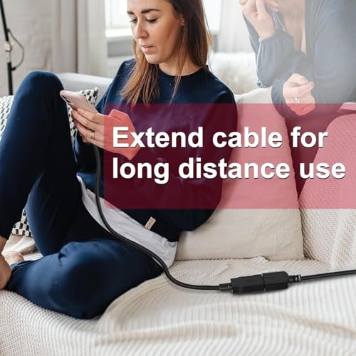 Image of 1.3 Meter Premium USB Extender Cable Male to Female USB A Male to USB A Female 2.0 Data Transfer and Charging Adapter for TV, PC, Laptop, PlayStation, Xbox, Flash Drive for Multiple Devices