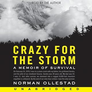 Crazy for the Storm Audiolibro Por Norman Ollestad arte de portada