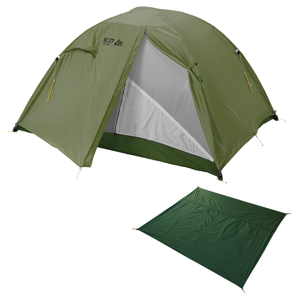 Amazon | (テント＆シート) PuroMonte 超軽量 アルパイン テント