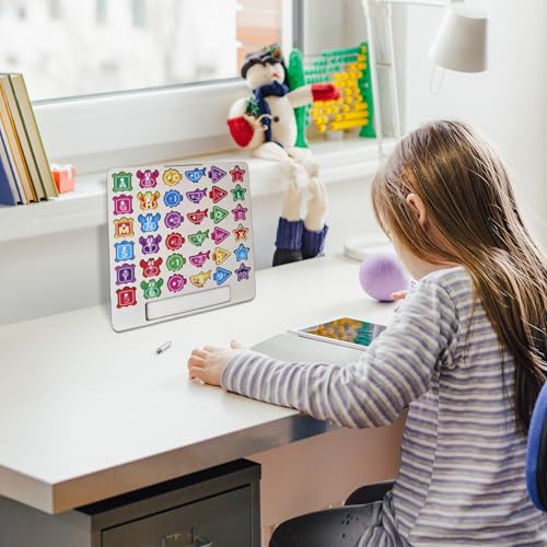 Image of Lefan Wooden 3in1 Fishing Rope Game - Educational Toys for 3 Year Old - Magnetic Rope, Spelling Learning, ABCD for Kids, Color and Shape Sorting, Montessori Kids Activity Toys, 2 Years