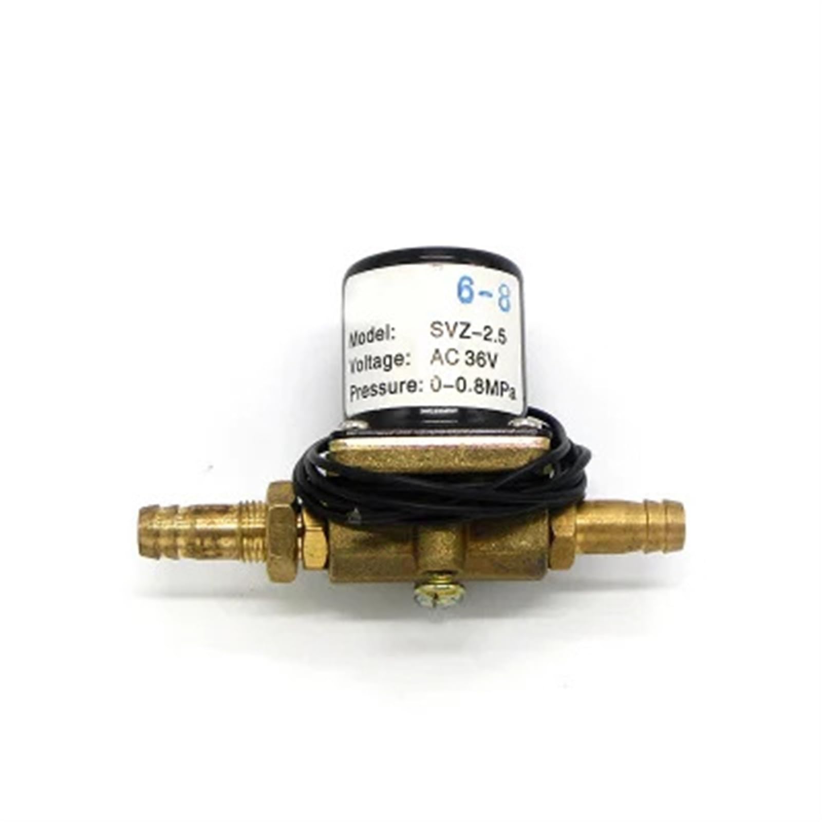 Électrovanne de rechange 24V 220V pour machine à souder à arc et vanne d'air SVZ-2.5
