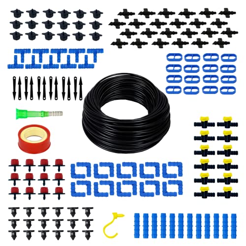 Cinagro Plants Drip Irrigation Kit | Watering Kit for Home Garden, Farming & Agriculture Purposes (20 Plants Kit)