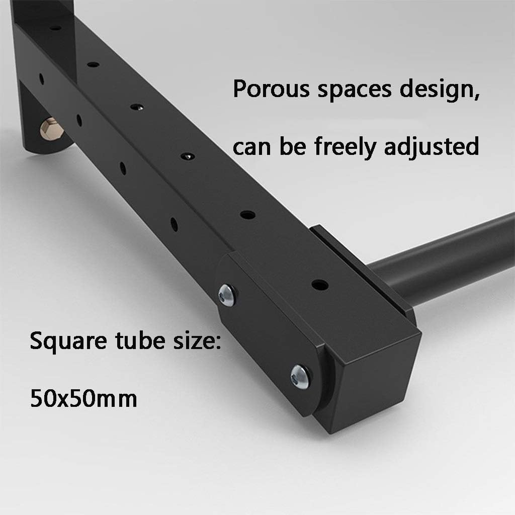 Hua Steel Wall-Mounted Horizontal Bar Safety Fitness, Household Height Adjustable Multi-Purpose Strength Training Equipment, 2 Sizes (Size : 120x42x15cm)