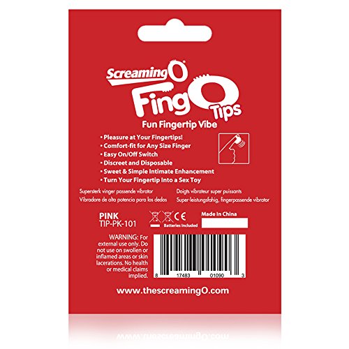Screaming O Fingo Tips, Pink #TOP2