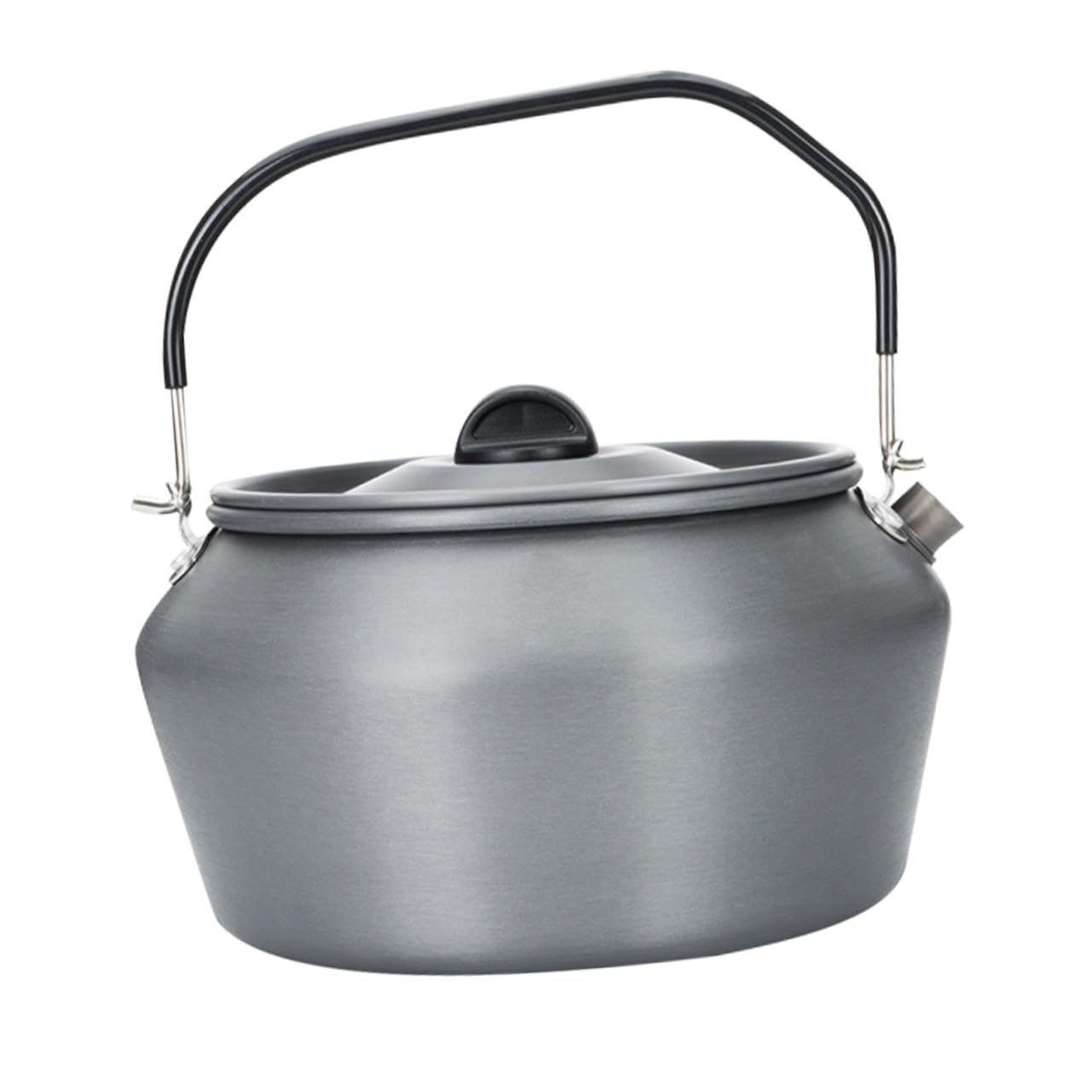 Anneome Hervidor de Agua Portátil para Exteriores, 1, 2l, Acero Inoxidable
