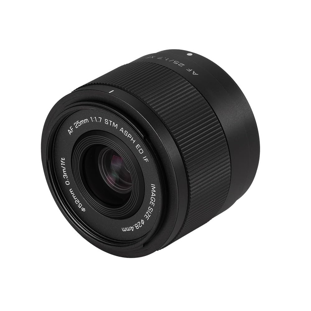 Amazon.co.jp: Viltrox AF 25mm F1.7 単焦点レンズ 大口径 軽量