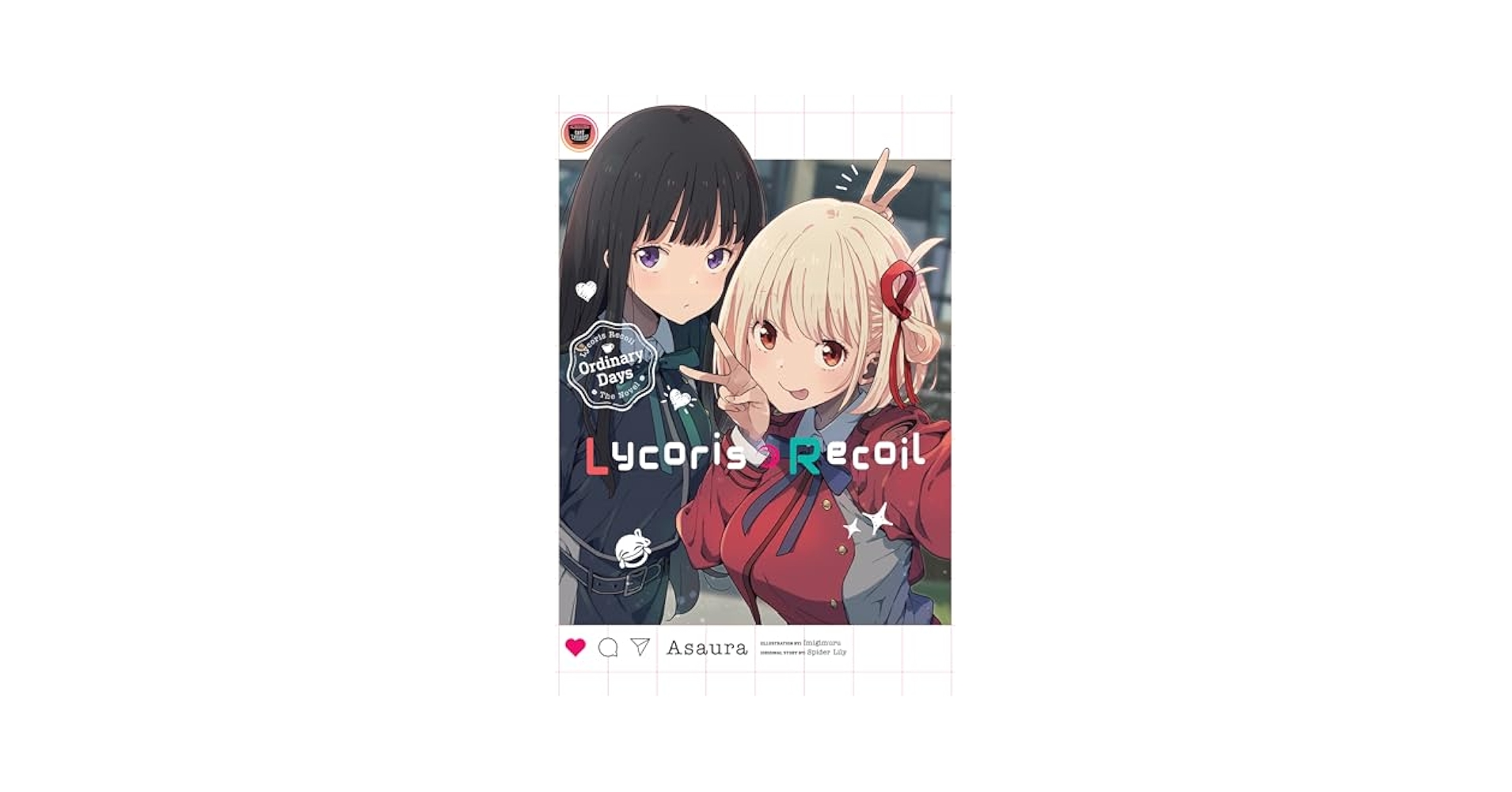 サイン本　リコリス・リコイル Ordinary days Lycoris Recoil : Ordinary Days & Recovery Days Vol.1-2 Set
