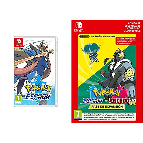 Pokémon: Espada + Pase de expansión (Código de descarga)