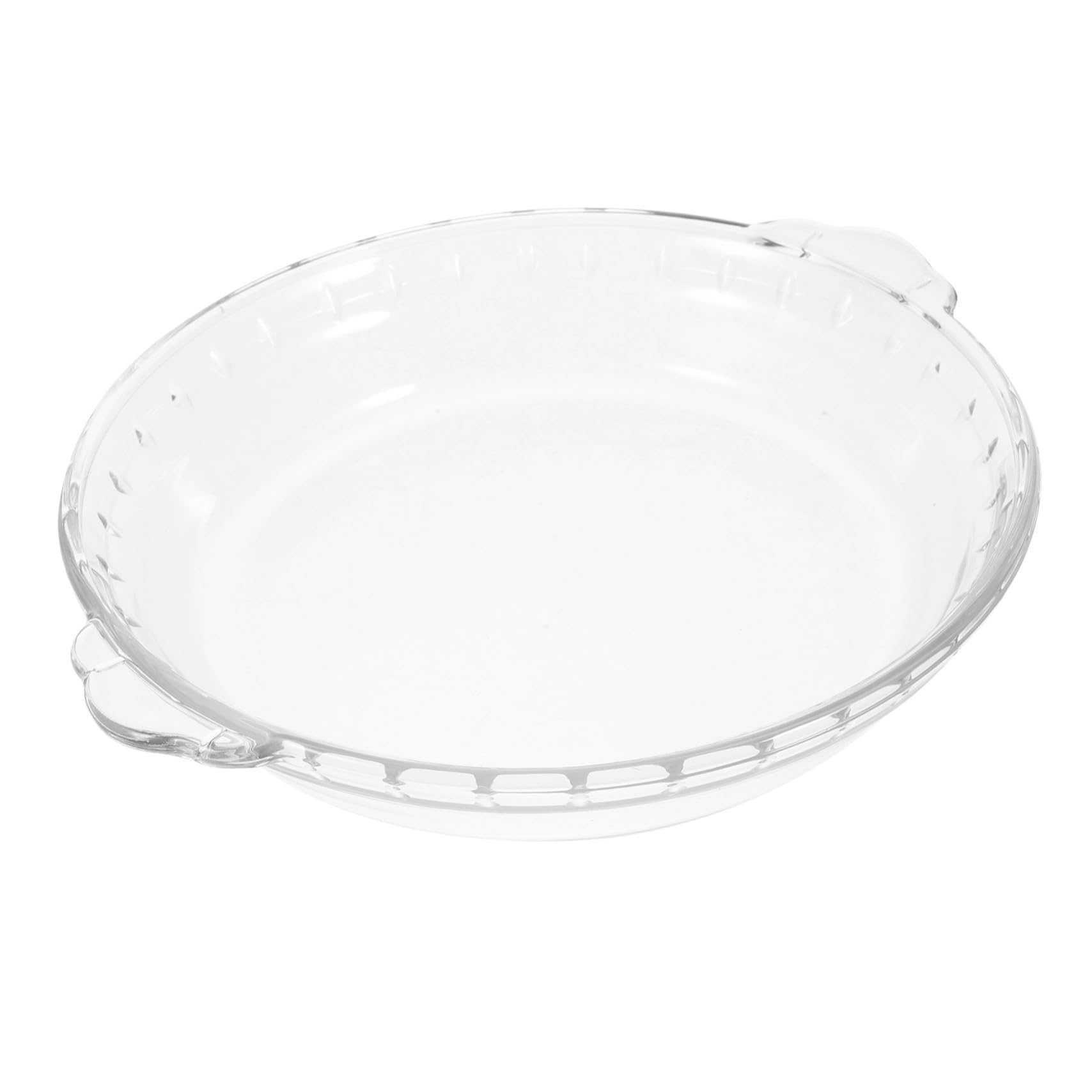 Assiette verre transparente micro-ondes et cuisson de plats maison au four