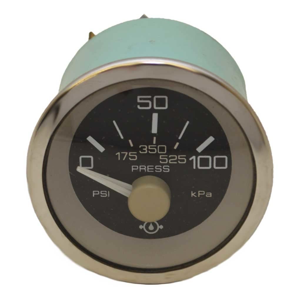 Teleflex Boat Oil Pressure Gauge 59385 2 Inch Black Automotive