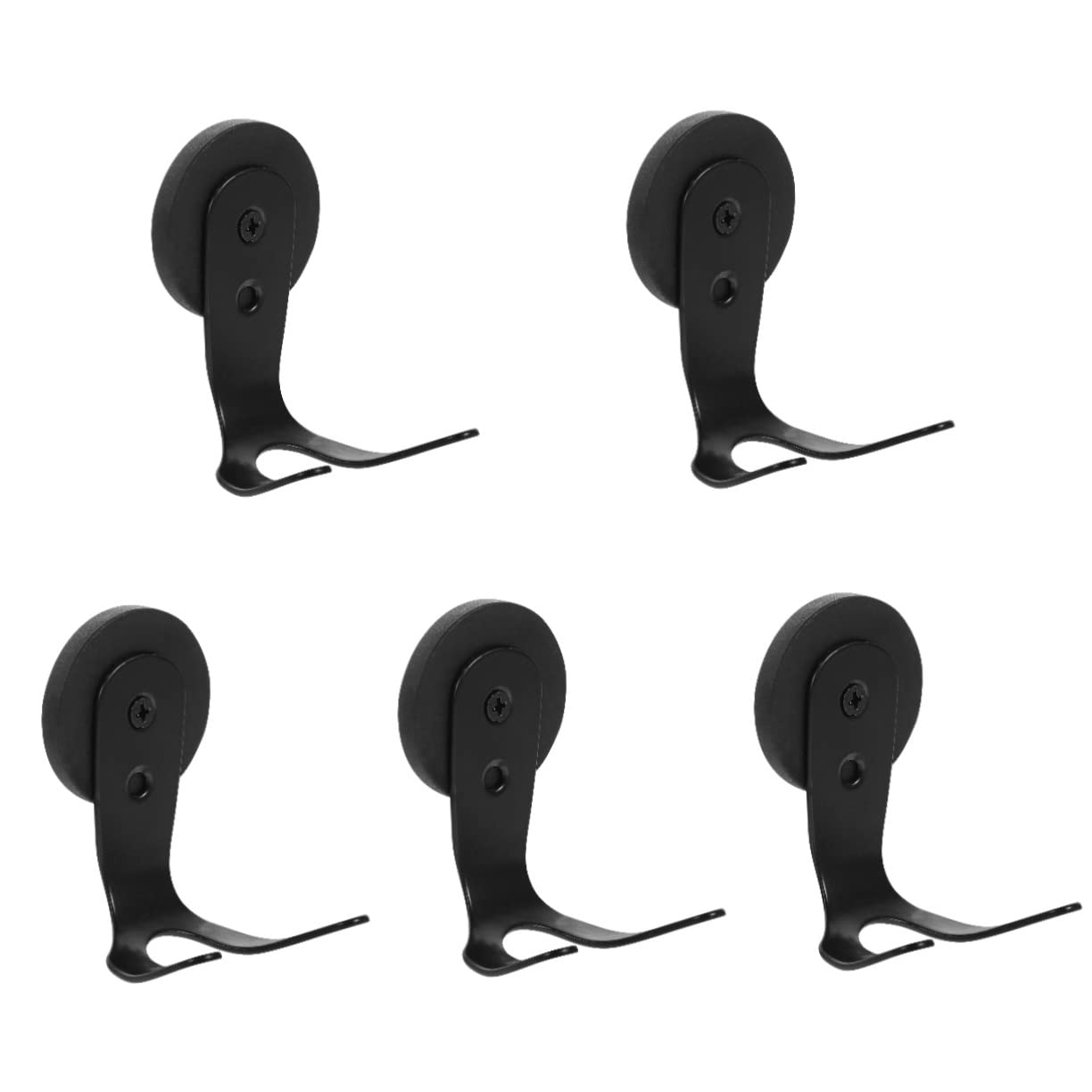 LYGXWJFC 2 Piezas Corona Frontal Percha de Cocina Perchas Ropa Hierro Guirnalda Gancho Multifuncional Pared Nevera Toalla hogar Puerta Sombrero para refrigerador hogar baño Ganchos magnético Bufanda