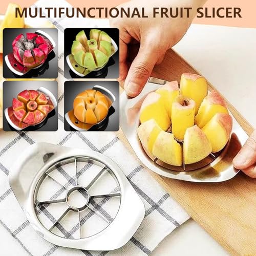 4 Piece Set of Kitchen Utensils Including Apple Cutter Manual Corn Kernel Remover Peelers and Apple Corer Remover Made of 304 Stainless Steel Ideal for Efficient Fruit and Vegetable Corers - Image 7