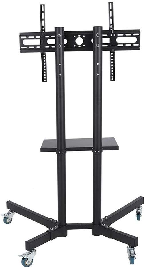 Tv Stand Mobile Cart Adjustable Mount for 32-65 Inch LCD/led Flat Panel Screen with Wheels Bracket for