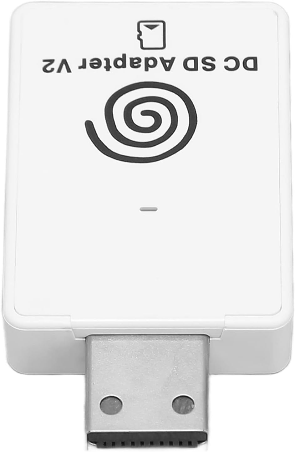 Naroote Memory Card Reader Adapter Durable LED Status Indicator for Dreamcast, Plug and Play for V4.0, Plug and Play for All Regions