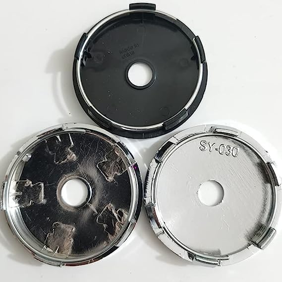 ZUNOXAZ Radnabenkappen 4-tlg. - ABS Felgenabdeckungen Für Alufelgen