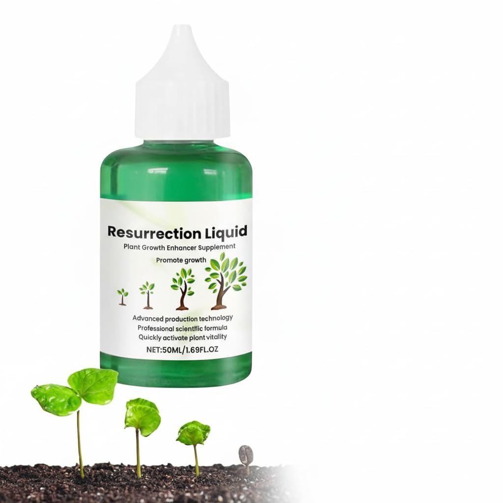 NALACAL 50ml Plant Activation Liquid Solution – Plant Resurrection & Growth Enhancer, Liquid Fertilizer for Seedlings, Rooting Hormones for Cuttings, Plant Growth Supplement