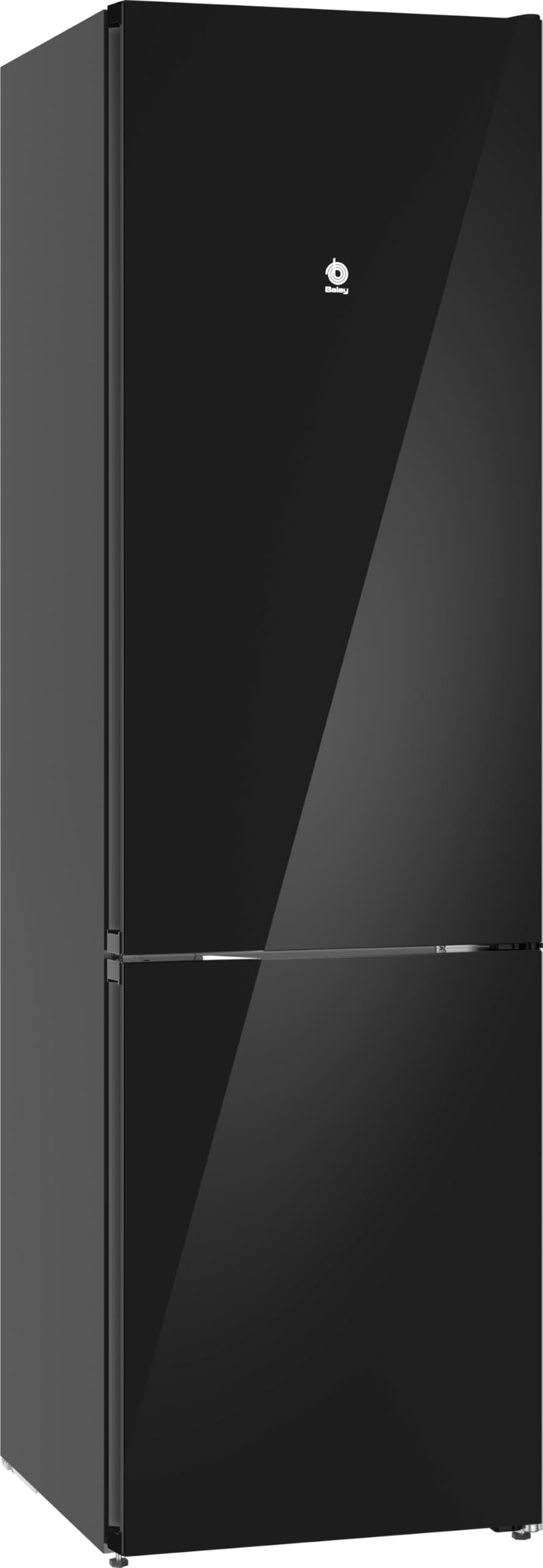 Balay - Frigorifero combinato, 203 cm, vetro nero, 3KFD855NI