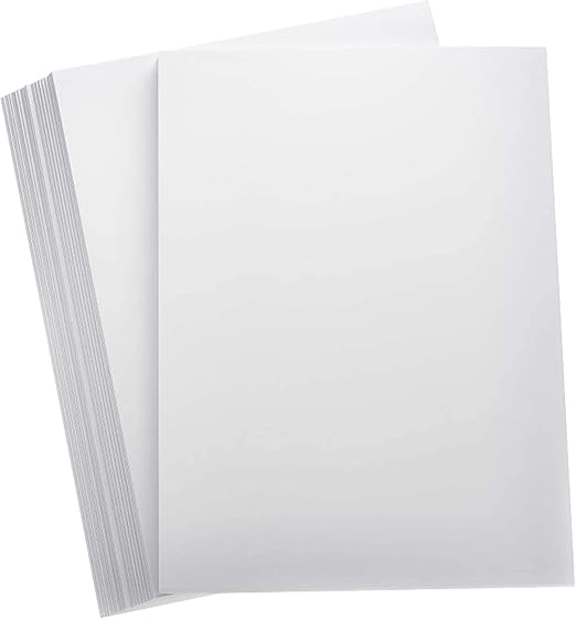 100 Sheets A4 220gsm White Card Premium Thick Printing Paper Suitable