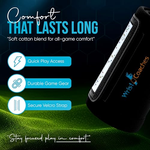 Pro Sports Plans WristCoaches Football Play Wristbands-Youth Quarterback Gear-Wristband Playbook-Softball Wristbands for Signs