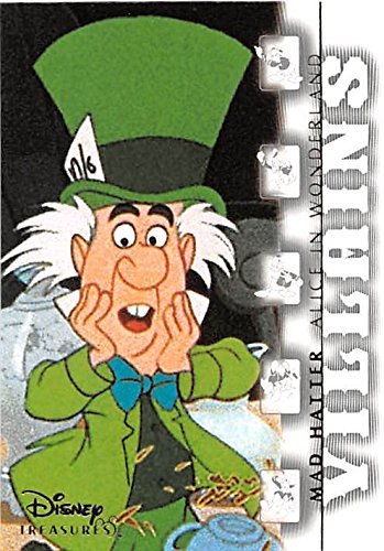 Mad Hatter trading card Disney Heroes and Villains 2003 Upper Deck