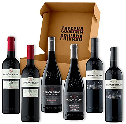 Pack Ramón Bilbao - Estuche Regalo Vino - Envío Gratis 24h - 6 Botellas de Vino Tinto -Enviado por...